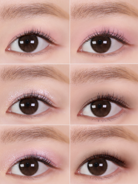 Палетка теней для век AMUSE Eye Vegan Sheer Palette 04 Sheer Lavender