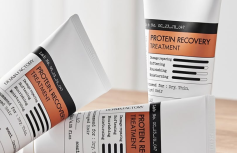 Восстанавливающий несмываемый протеиновый бальзам для волос Derma Factory Protein Recovery Treatment