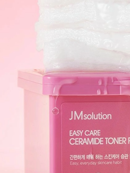 Восстанавливающие тонер-пэды с керамидами JMSolution Toner Pad Easy Care Ceramide