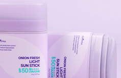 Солнцезащитный стик с экстрактом красного лука IsNtree Onion Newpair Fresh Light Sun Stick SPF50+ PA++++