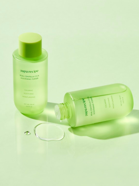 Успокаивающий тонер с экстрактом центеллы Papa Recipe Real Centella Cica Soothing Toner Успокаивающий тонер с экстрактом центеллы Papa Recipe Real Centella Cica Soothing Toner