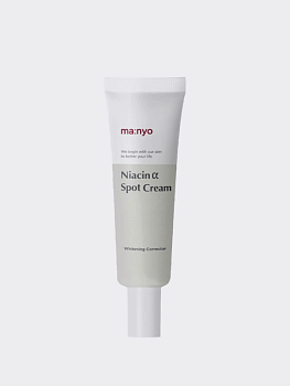 Осветляющий спот-крем для лица с ниацинамидом Ma:nyo Factory Niacin Alpha Spot Cream