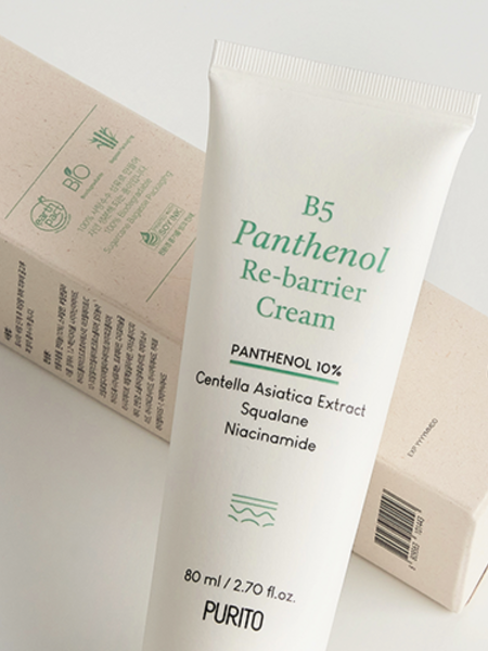 Восстанавливающий крем для лица с пантенолом Purito B5 Panthenol Re-barrier Cream Восстанавливающий крем для лица с пантенолом Purito B5 Panthenol Re-barrier Cream