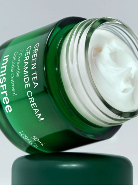 Барьерный крем для лица с керамидами и экстрактом зеленого чая innisfree Green Tea Ceramide Cream