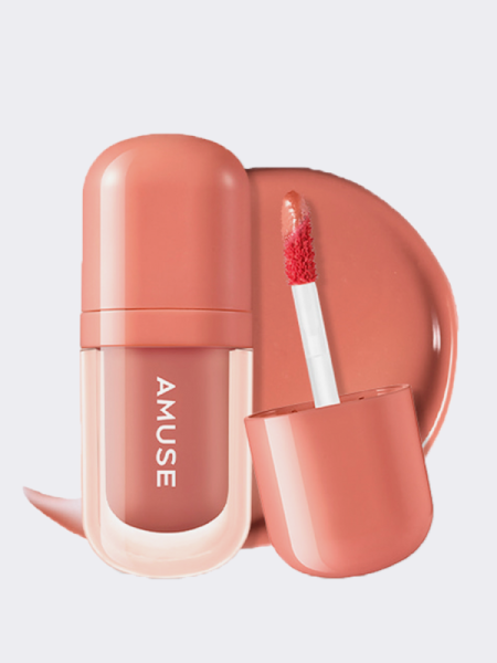 Глянцевый тинт-плампер для губ AMUSE Bebe Tint 07 Choco Girl Глянцевый тинт-плампер для губ AMUSE Bebe Tint 07 Choco Girl