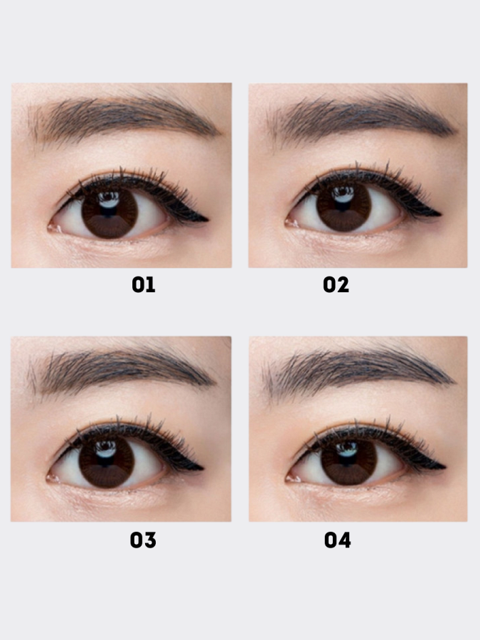 Карандаш для глаз и бровей 01 Коричневый The Saem Saemmul Wood Eyebrow Оттенок 01 BROWN