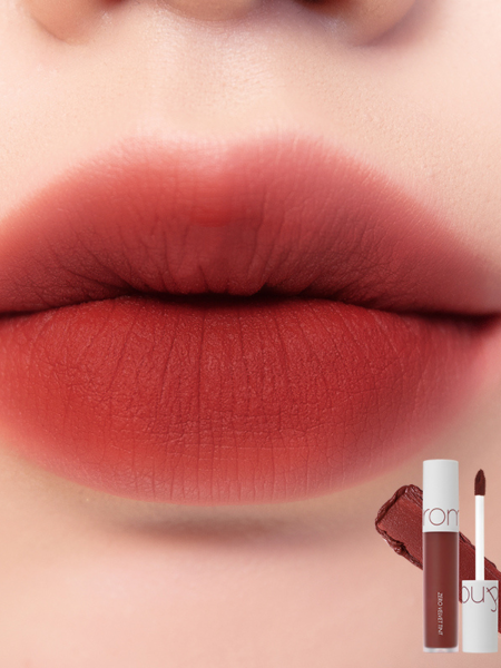 Вельветовый тинт с матовым финишем в глубоком вишнёвом оттенке rom&nd Zero Velvet Tint 06 Deep Soul