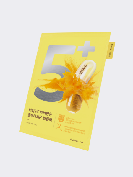 Осветляющая тканевая маска лица Numbuzin No.5 Vitamin Spotlight Sheet Mask Осветляющая тканевая маска лица Numbuzin No.5 Vitamin Spotlight Sheet Mask
