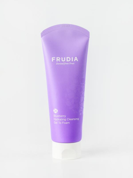 Увлажняющая гель-пенка для умывания с черникой FRUDIA Blueberry Hydrating Cleansing Gel to Foam Увлажняющая гель-пенка для умывания с черникой FRUDIA Blueberry Hydrating Cleansing Gel to Foam
