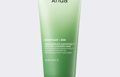 Глубокоочищающая пенка для умывания ANUA Heartleaf Quercetinol Pore Deep Cleansing Foam