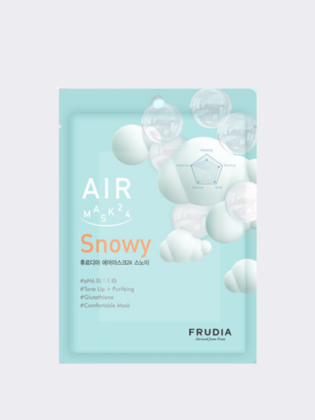 Обновляющая тканевая маска Frudia Air Mask 24 Snowy Обновляющая тканевая маска Frudia Air Mask 24 Snowy