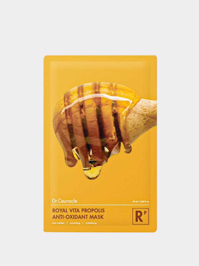 Питательная тканевая маска с прополисом Dr.Ceuracle Royal Vita Propolis Antioxidant Mask