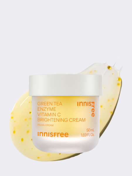 Осветляющий крем для лица с витамином С и энзимами innisfree Vita C Green Tea Brightening Cream