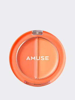 Многофункциональный бальзам-румяна для губ и щёк AMUSE Lip & Cheek Healthy Balm 02 Mango Balm