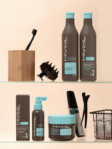 Укрепляющая сыворотка против выпадения волос MIVIXIL Revitalizing Hair Growth Serum