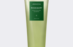 Обновлённый шампунь для укрепления корней волос с розмарином AROMATICA Rosemary Scalp Scaling Shampoo TRAVEL