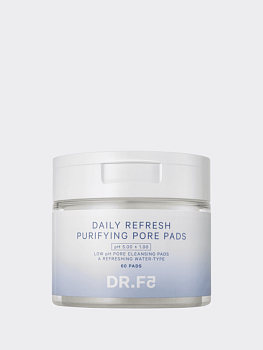 Очищающие пэды для снятия макияжа и ухода за кожей DR.F5 Daily Refresh Purifying Pore Pads