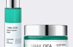 Набор для восстановления кожи с тонером Esthetic House Snail Cica