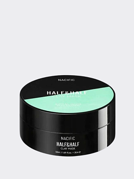 Двойная очищающая глиняная маска для лица Nacific Half And Half Clay Mask