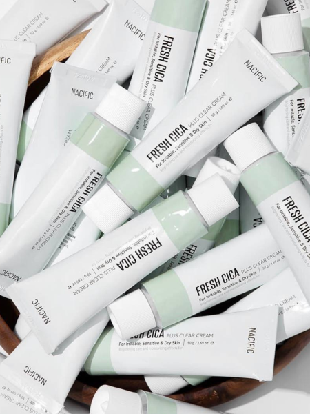 Успокаивающий крем для лица с экстрактом центеллы азиатской Nacific Fresh Cica Plus Clear Cream Успокаивающий крем для лица с экстрактом центеллы азиатской Nacific Fresh Cica Plus Clear Cream