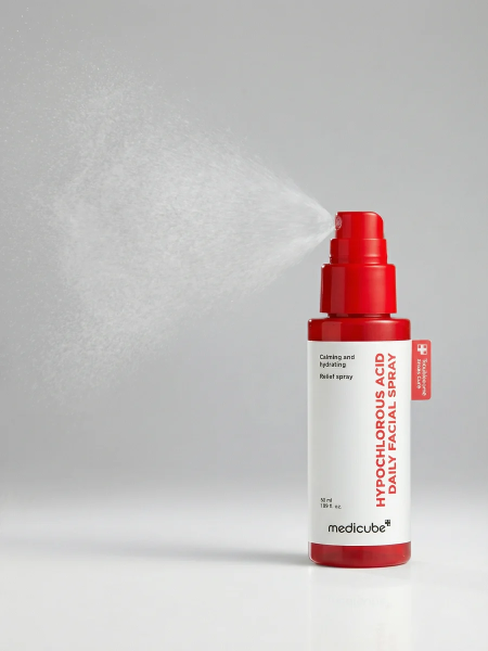 Успокаивающий спрей с гипохлоритной кислотой Medicube Hypochlorous Acid Daily Facial Spray