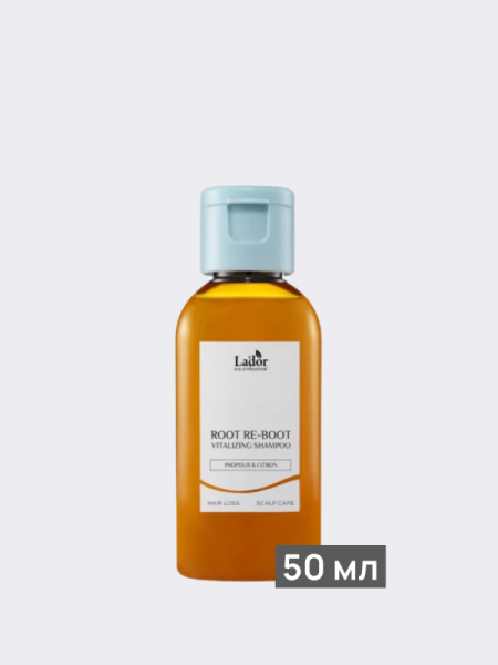 Питательный шампунь для волос с экстрактом цитрона и прополисом La’dor Root Re-Boot Vitalizing Shampoo Propolis & Citron