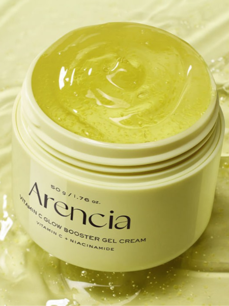 Осветляющий крем-гель для лица с витамином С Arencia Vitamin C Glow Booster Gel Cream