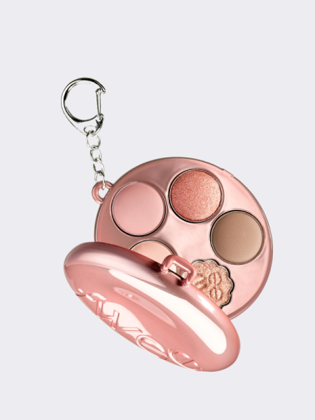 Компактная палетка теней в формате брелка fwee Pocket Eye Palette EP02 Yogurt Peach Компактная палетка теней в формате брелка fwee Pocket Eye Palette EP02 Yogurt Peach