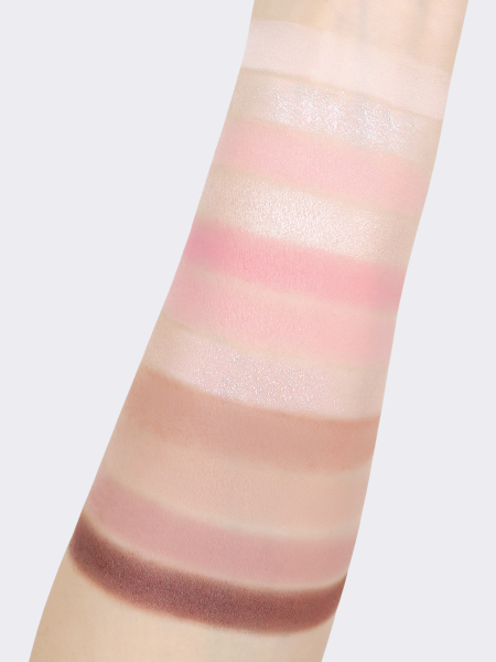 Палетка теней для век AMUSE Eye Color Palette 02 Cool Rose