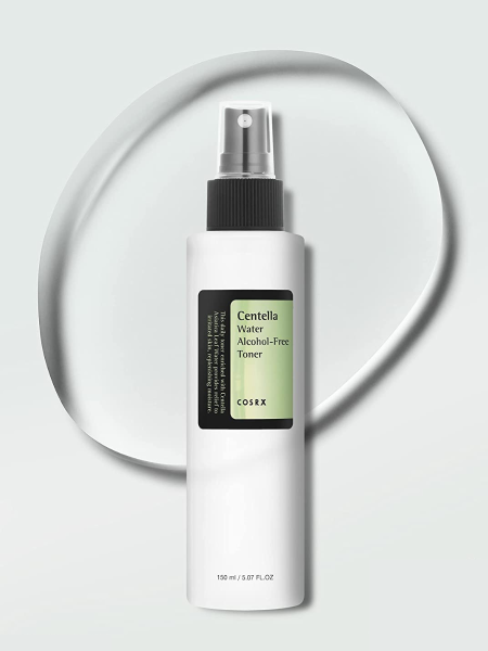 Успокаивающий тонер-мист с экстрактом центеллы без содержания спирта COSRX Centella Water Alcohol-Free Toner Успокаивающий тонер-мист с экстрактом центеллы без содержания спирта COSRX Centella Water Alcohol-Free Toner
