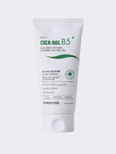Пилинг-гель для лица с комплексом кислот MEDI-PEEL Phyto Cica-Nol B5 AHABHA Vitamin Calming Peeling Gel Пилинг-гель для лица с комплексом кислот MEDI-PEEL Phyto Cica-Nol B5 AHABHA Vitamin Calming Peeling Gel