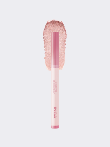 Мерцающие тени для век в формате карандаша INGA Shine Eyes Stick Shadow Pure Rosy Мерцающие тени для век в формате карандаша INGA Shine Eyes Stick Shadow Pure Rosy
