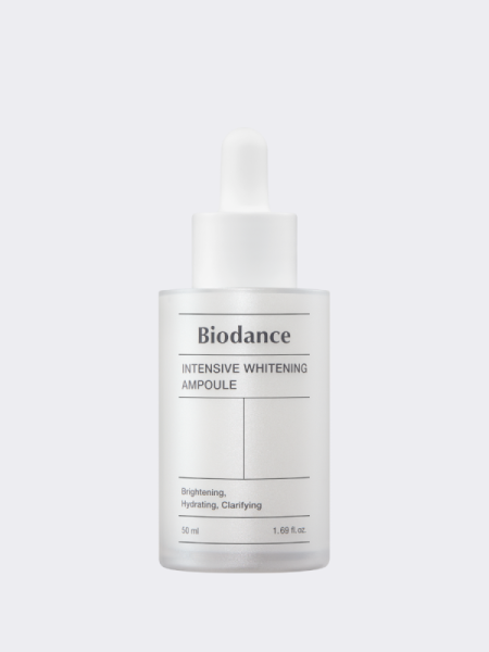 Интенсивная осветляющая ампульная сыворотка с ниацинамидом Biodance Intensive Whitening Ampoule Интенсивная осветляющая ампульная сыворотка с ниацинамидом Biodance Intensive Whitening Ampoule
