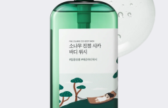 Успокаивающий гель для душа с экстрактом сосны и центеллы Round Lab Pine Calming Cica Body Wash