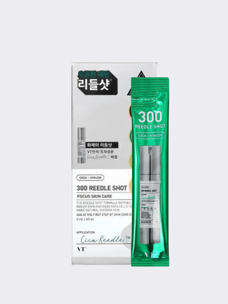 Набор саше-стиков с усиленной сывороткой-бустером со спикулами VT Reedle Shot 300 Stick Pouch Set Набор саше-стиков с усиленной сывороткой-бустером со спикулами VT Reedle Shot 300 Stick Pouch Set