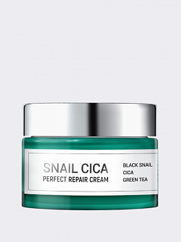 Восстанавливающий крем для лица с муцином улитки и центеллой ESTHETIC HOUSE Snail Cica Perfect Repair Cream