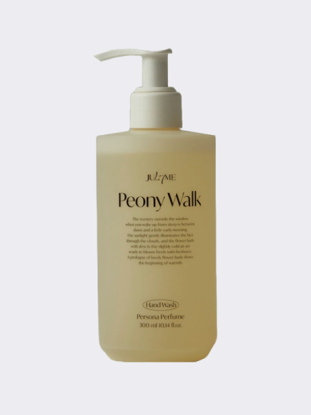 Парфюмированное мыло для рук с цветочным ароматом JUL7ME Perfume Hand Wash Peony Walk Парфюмированное мыло для рук с цветочным ароматом JUL7ME Perfume Hand Wash Peony Walk
