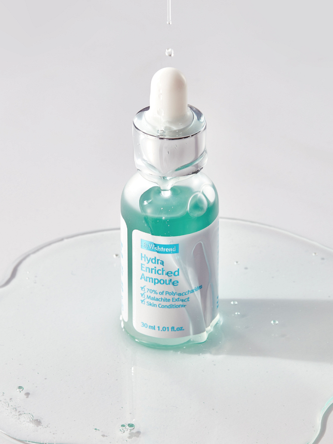 Освежающая увлажняющая ампульная сыворотка By Wishtrend Hydra Enriched Ampoule