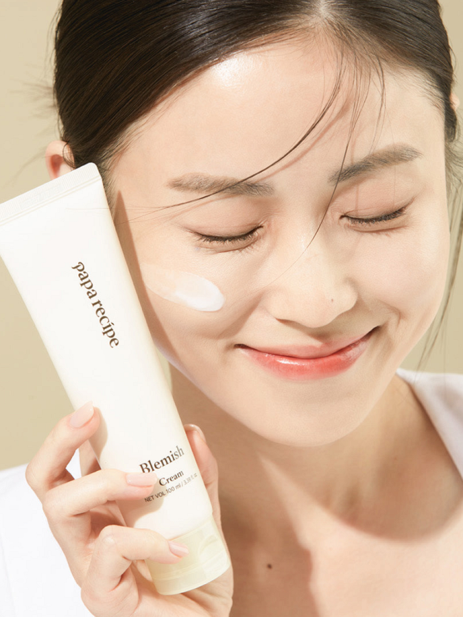 Успокаивающий крем для лица с ферментированными экстрактами MAXI Papa Recipe Blemish Cream