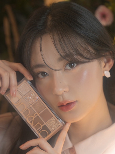 Палетка теней для век в коричневых оттенках rom&nd Better Than Palette 02 Mahogany Garden