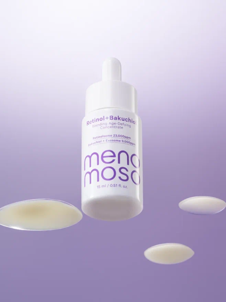 Обновляющая сыворотка с ретинолом и бакучиолом MENOMOSO Retinol + Bakuchiol Blending Age-Defying Concentrate
