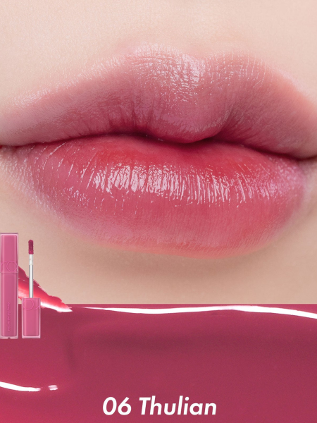 Лёгкий глянцевый тинт в приглушённом малиновом оттенке rom&nd DEWY·FUL Water Tint 06 Thulian Лёгкий глянцевый тинт в приглушённом малиновом оттенке rom&nd DEWY·FUL Water Tint 06 Thulian
