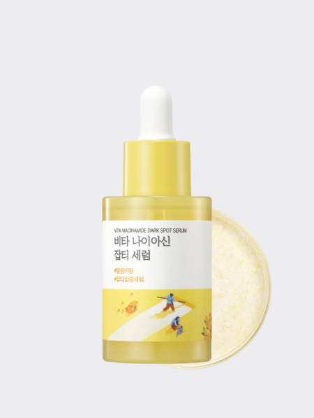 Осветляющая сыворотка с ниацинамидом Round Lab Vita Niacinamide Dark Spot Serum