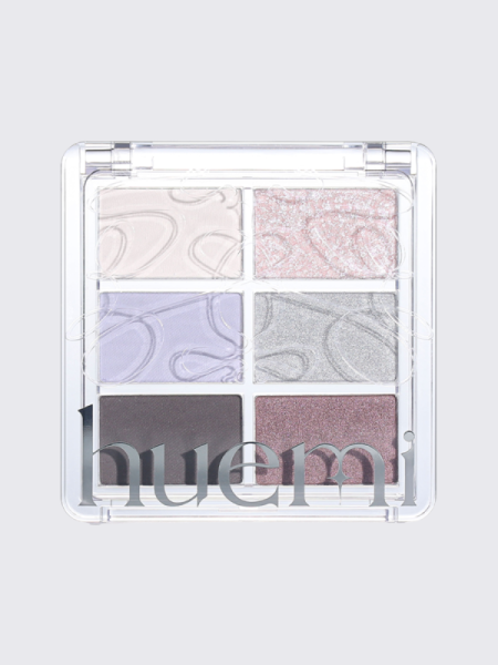 Палетка теней для век Huemi Spot-On Pigment Eye Palette #01 Dusk