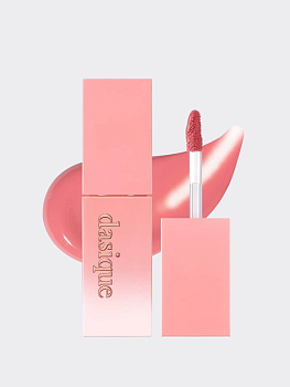 Сияющий пигмент для губ Dasique Juicy Dewy Tint #09 Peach Pudding