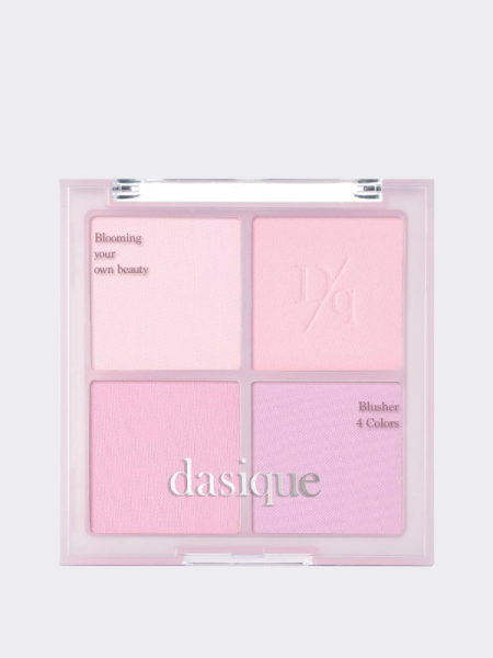 Палетка спрессованных румян в холодных оттенках Dasique Blending Mood Cheek #02 Cool Blending Палетка спрессованных румян в холодных оттенках Dasique Blending Mood Cheek #02 Cool Blending