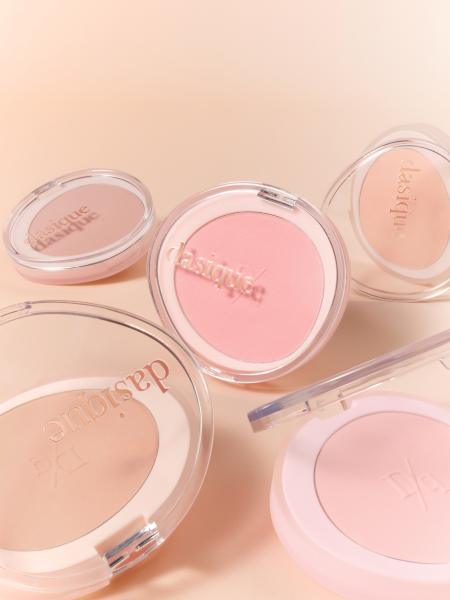 Нежные сухие румяна Dasique Soft Blur Cheek #08 Rose Mood