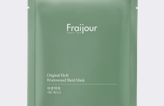 Успокаивающая тканевая маска для лица Fraijour Original Herb Wormwood Sheet Mask