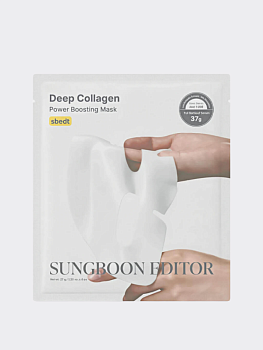 Подтягивающая гидрогелевая маска для лица с коллагеном Sungboon Editor Deep Collagen Power Boosting Mask