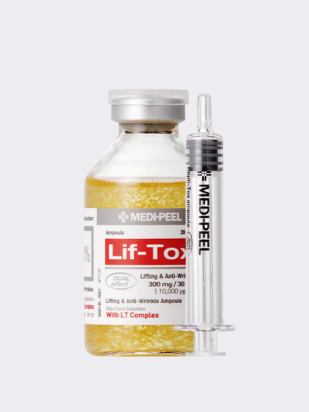 Ампульная лифтинг сыворотка с золотом и прополисом MEDI-PEEL Lif-Tox Ampoule Ампульная лифтинг сыворотка с золотом и прополисом MEDI-PEEL Lif-Tox Ampoule